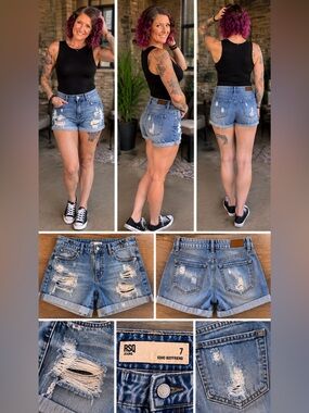 🆕RSQ distressed shorts